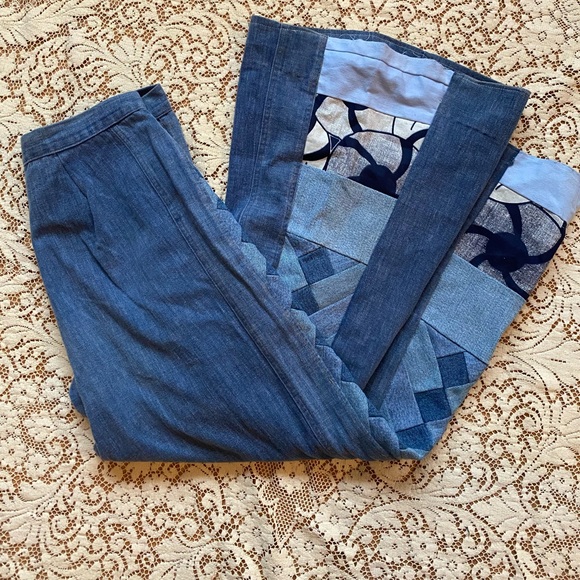 Vintage 1970s Wide Leg Jeans - Picture 7 of 7